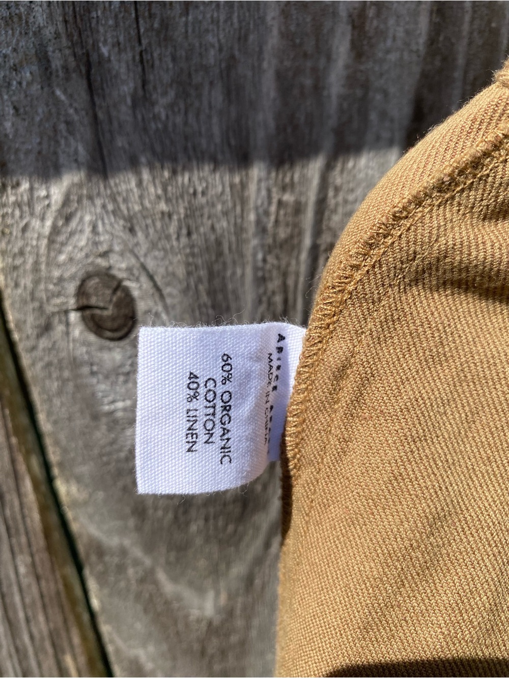 WOMENS APIECE APART BARI CROP TROUSER NWT OAK size 10 - Picture 10 of 15
